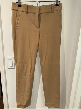 J. Crew Cameron Ankle Pants in Camel Brown